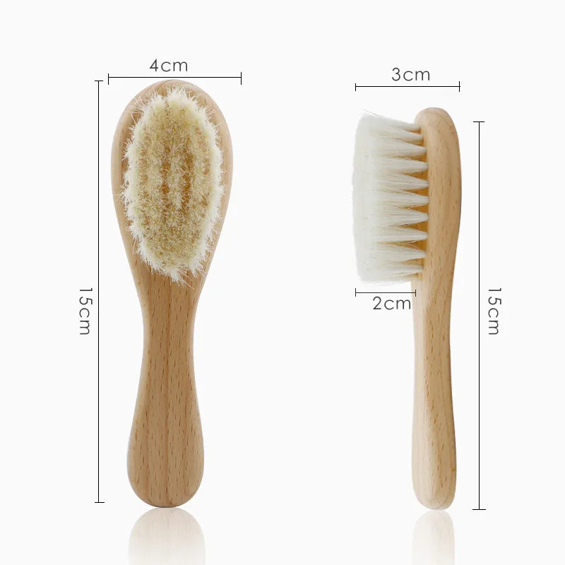 Baby Soft Wood Hair Brush