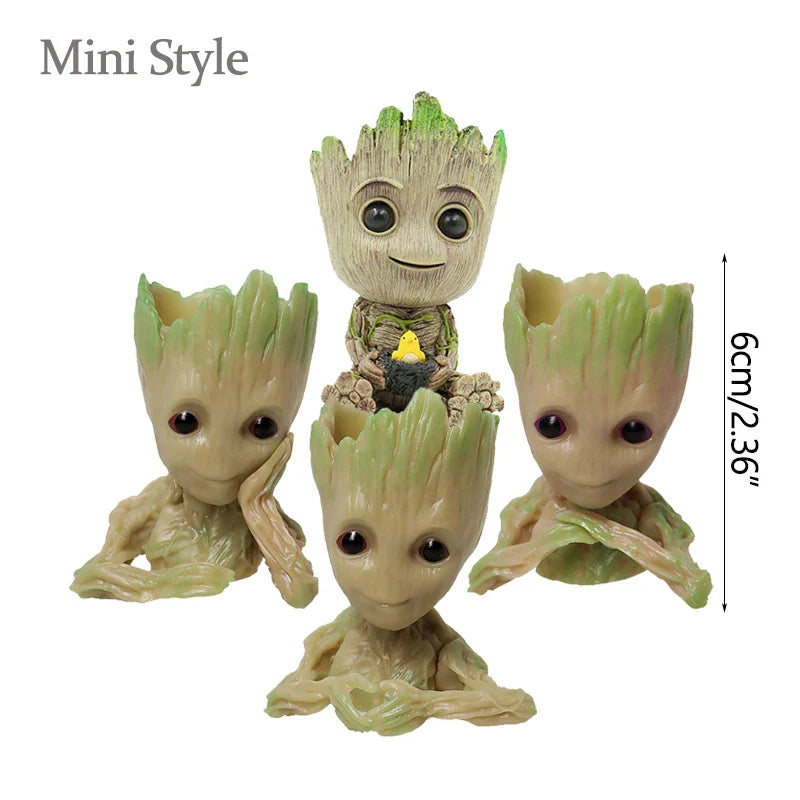 Home Decoration Crafts Miniature Model Groot Figurines