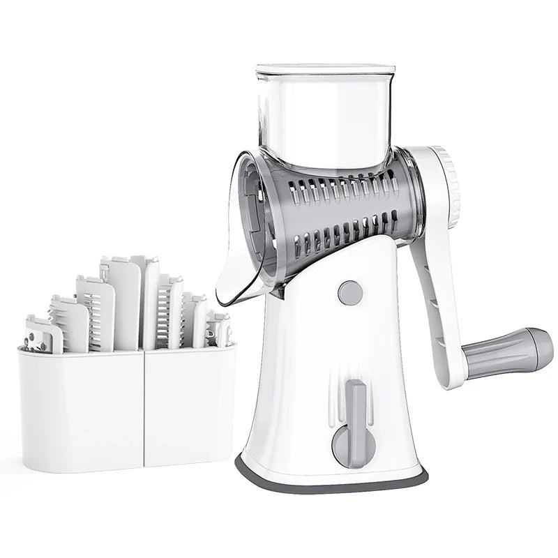 5 in 1 Rotary Cheese Grater Shredder