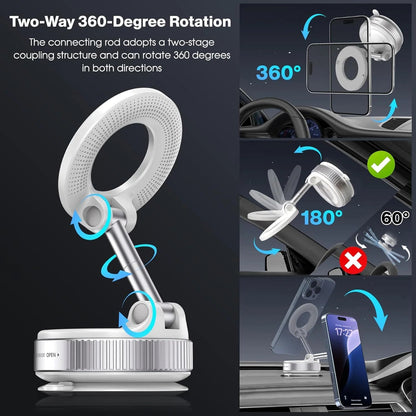 Heavy-duty 360° Vacuum Magnetic Phone Holder FREE