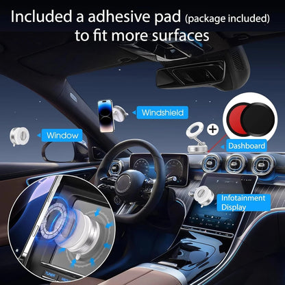 Heavy-duty 360° Vacuum Magnetic Phone Holder FREE