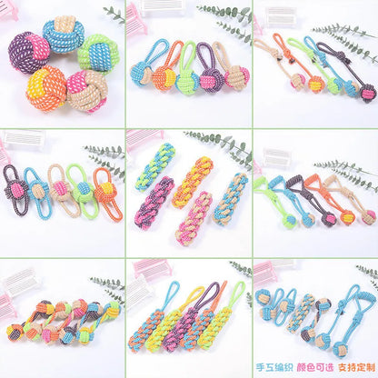 Dog Interactive Cotton Rope Toy
