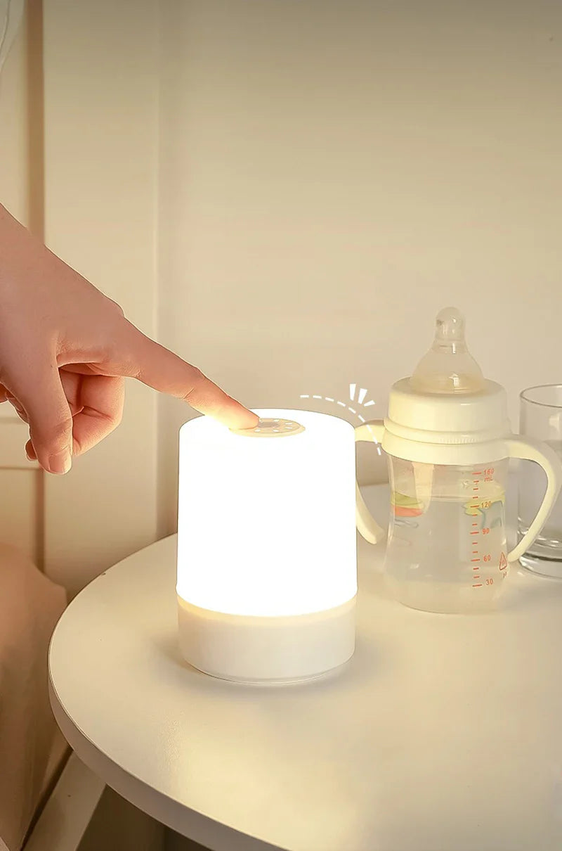 Dimmable Touch LED Bedside Night Lamp