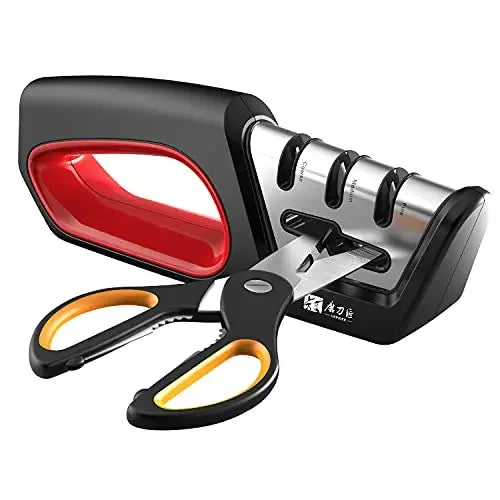 Four in one kitchen sharpener