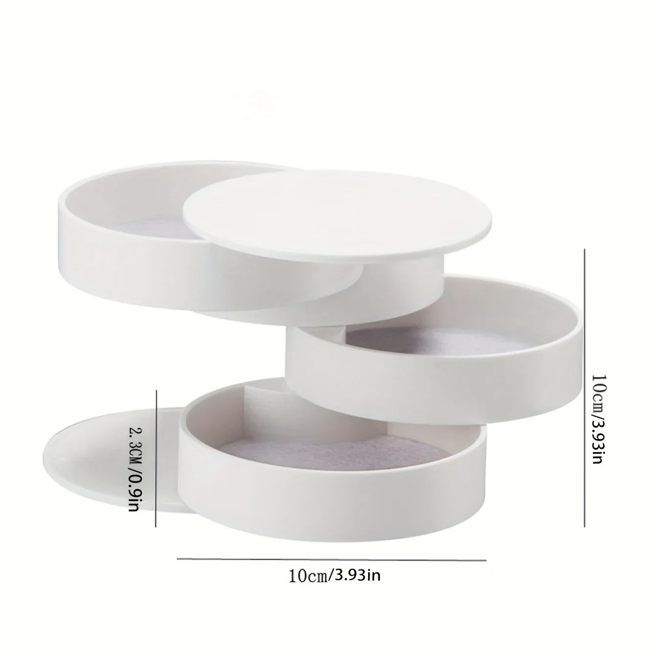 Rotating Multi-layer Desktop Storage Box