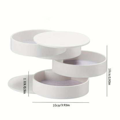 Rotating Multi-layer Desktop Storage Box