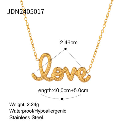 Openable Envelope Pendant Necklace – Collarbone Chain