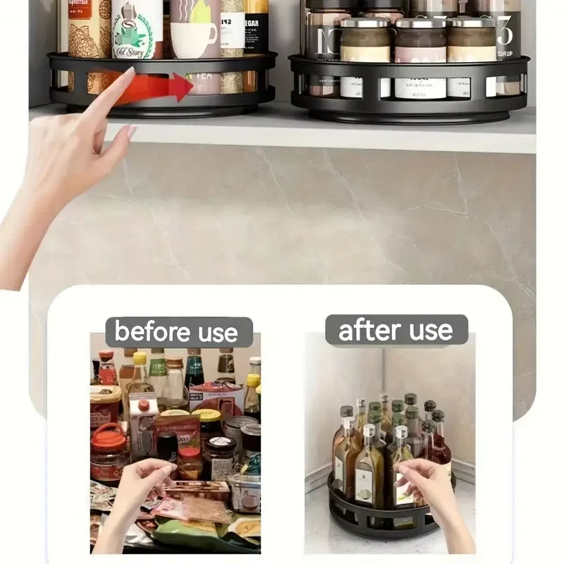 Multi-purpose 360° Rotating Storage Box