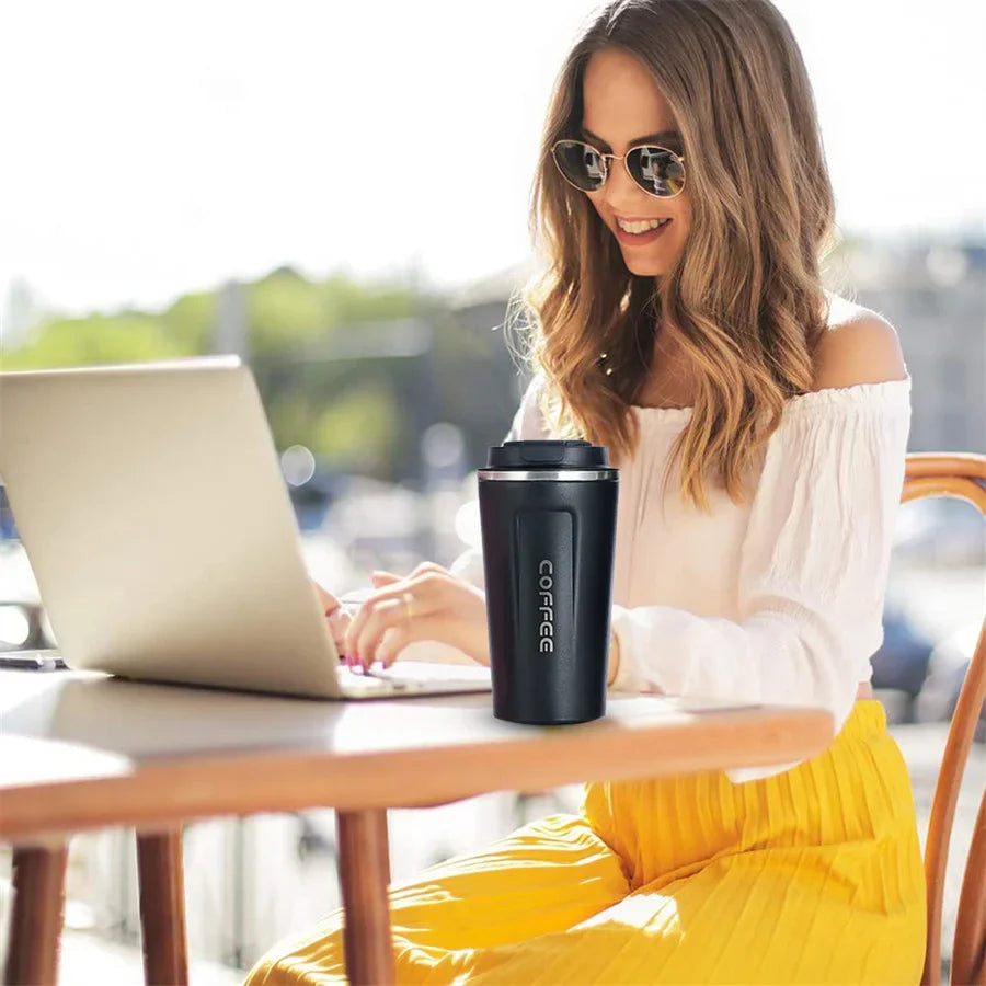 Smart Temperature Display Coffee Tumbler Thermos