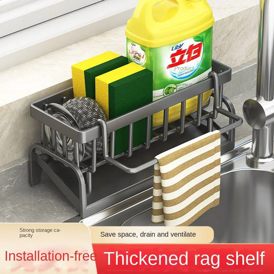 Kitchen Shelf Cleaning