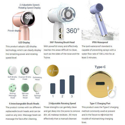 Silicone Facial Cleansing Brush