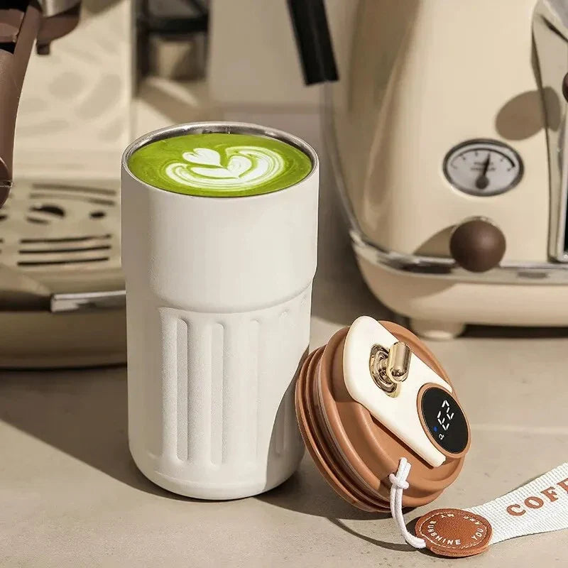 Smart Temperature Display Insulated Coffee Cup