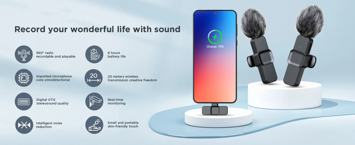 Wireless Lavalier Microphone