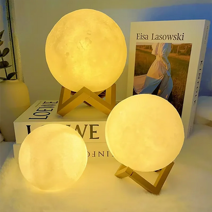 LED Moon & Galaxy Night Light