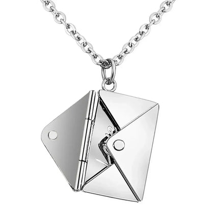 Love Letter Envelope Pendant Necklace