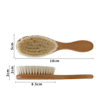 Baby Soft Wood  Hair Brush