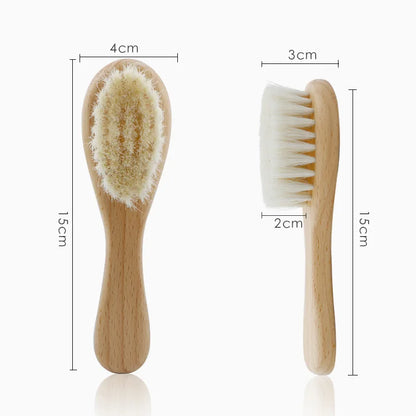 Baby Soft Wood  Hair Brush