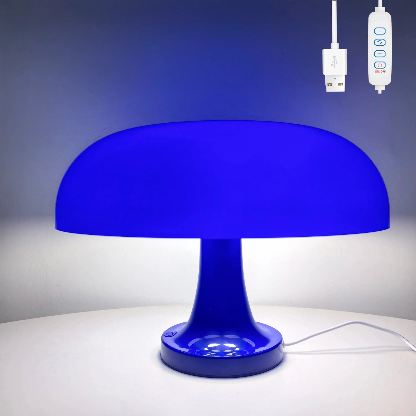 Mushroom table lamp