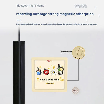Bluetooth Music Photo Fridge Magnet