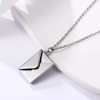 Love Letter Envelope Pendant Necklace