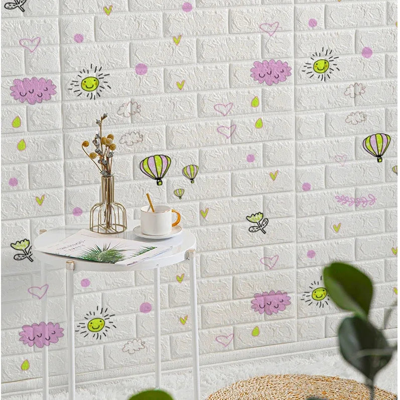 70cmx1/5/10m 3D Wallpaper Decoration