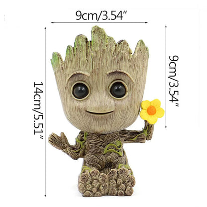 Home Decoration Crafts Miniature Model  Groot Figurines