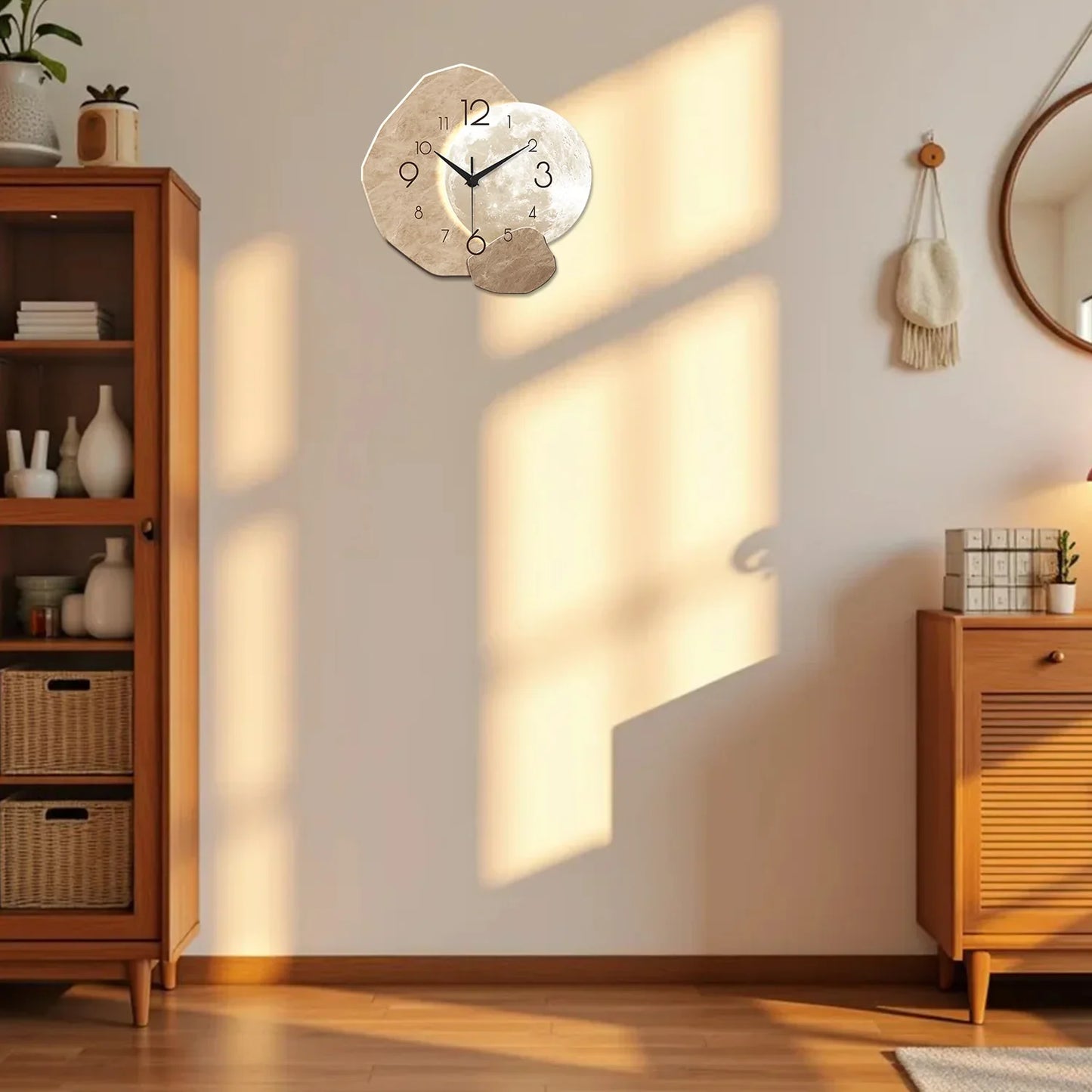 Modern Simple Silent Wall Clock
