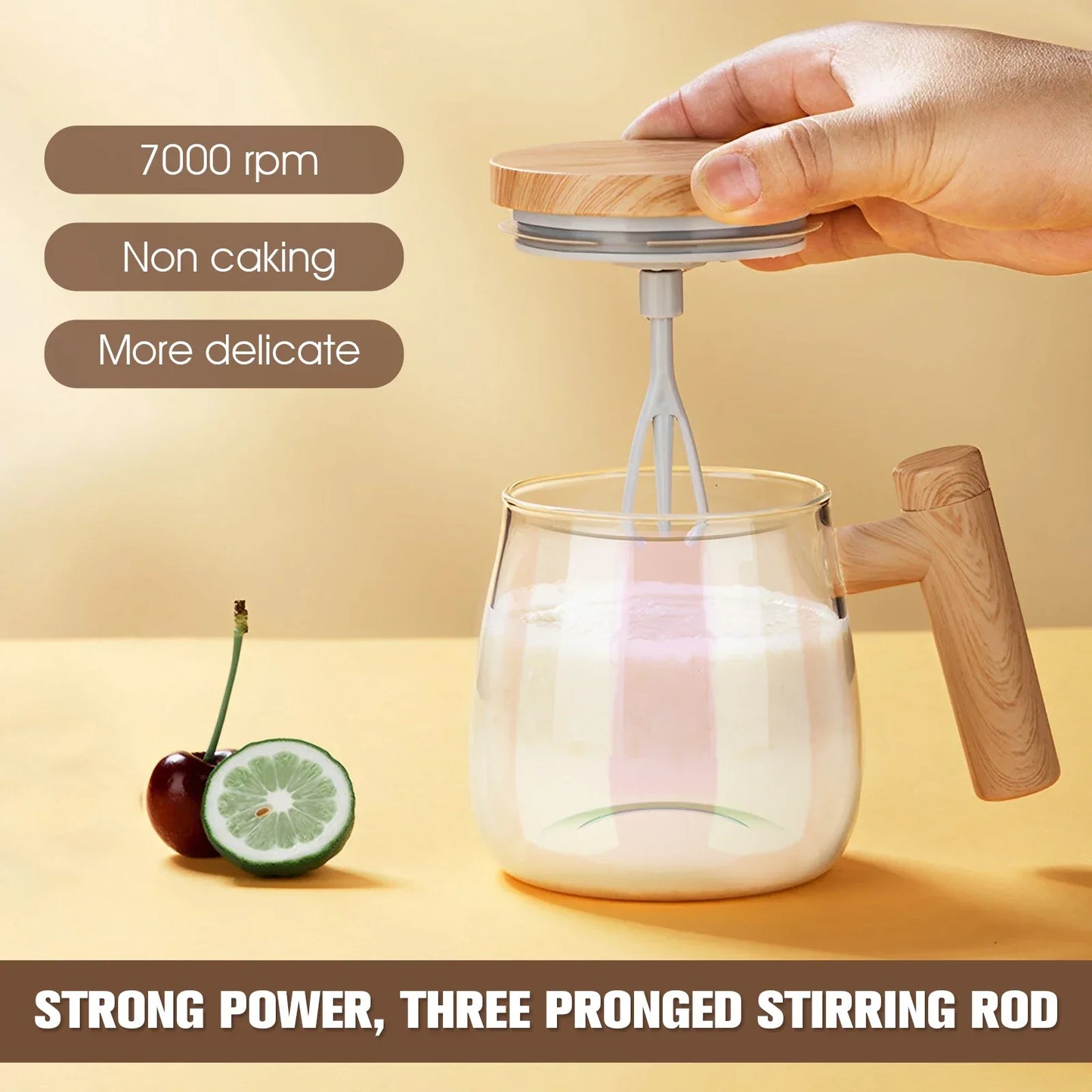400ML Self-Stirring Electric Mug – High-Speed Mixing