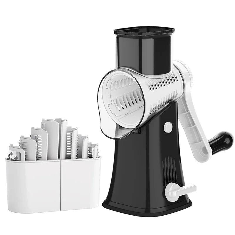 5 in 1 Rotary Cheese Grater Shredder
