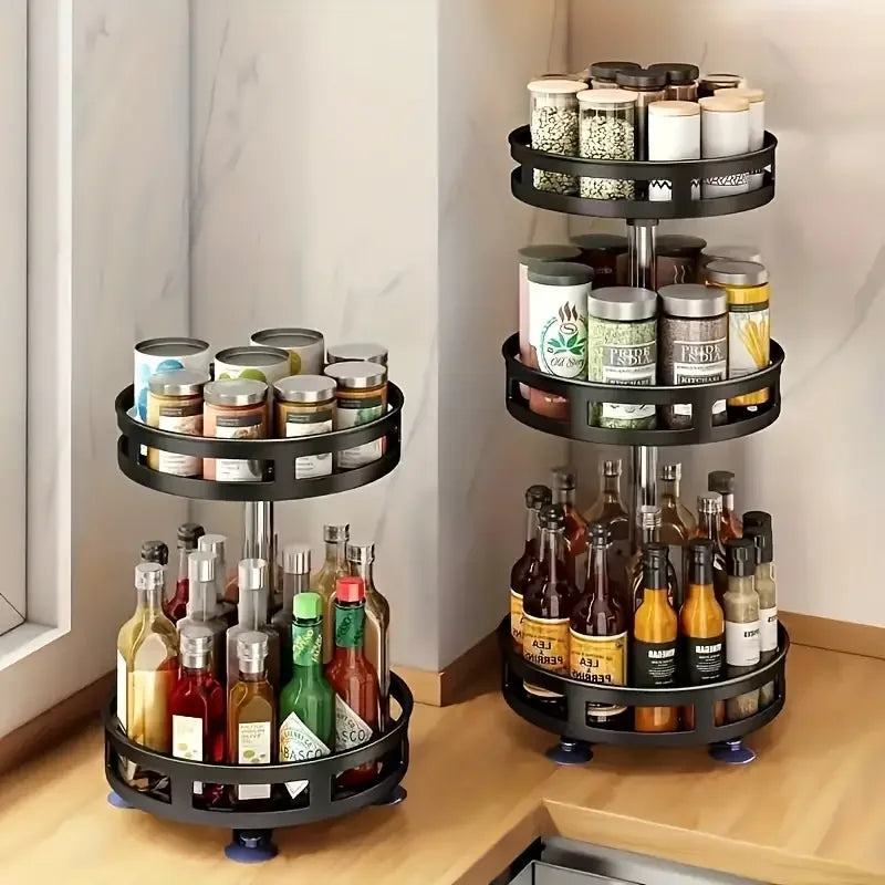 Multi-purpose 360° Rotating Storage Box