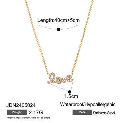 Openable Envelope Pendant Necklace – Collarbone Chain