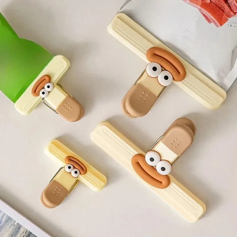 3pcs Creative Face Sealing Bag