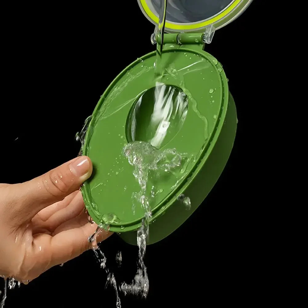 Snap on Lid Avocado Storage Container