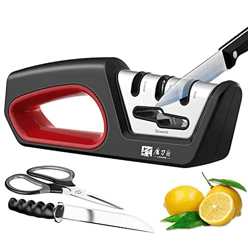 Four in one kitchen sharpener