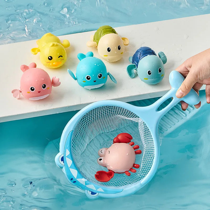 Kids Swimming Clockwork Dolls Toy