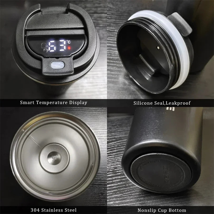 Smart Temperature Display Coffee Tumbler Thermos