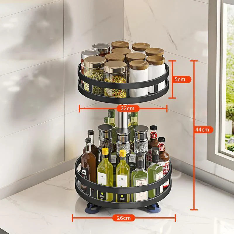 Multi-purpose 360° Rotating Storage Box