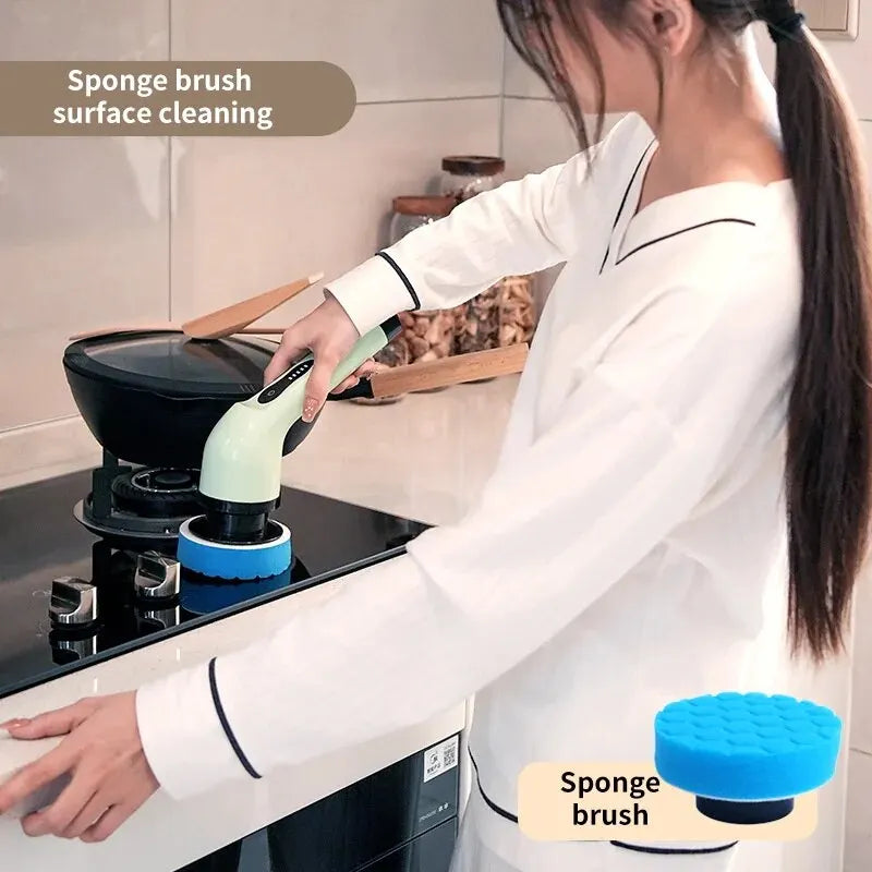 Multifunctional Wireless Electric Cleaning Brush