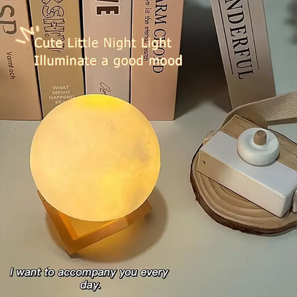 LED Moon & Galaxy Night Light