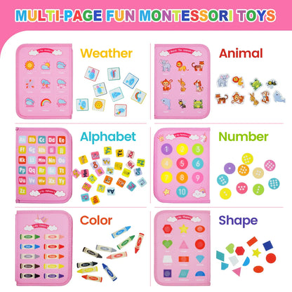 Baby Travel Board Educational Toy