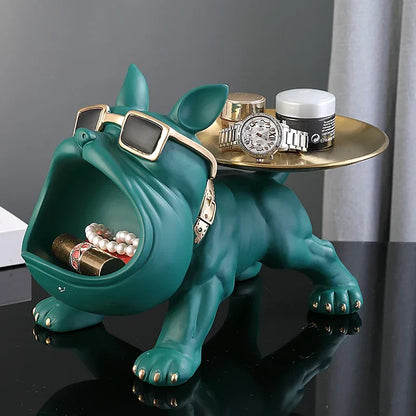 30cm Home Decor Bulldog Figurine