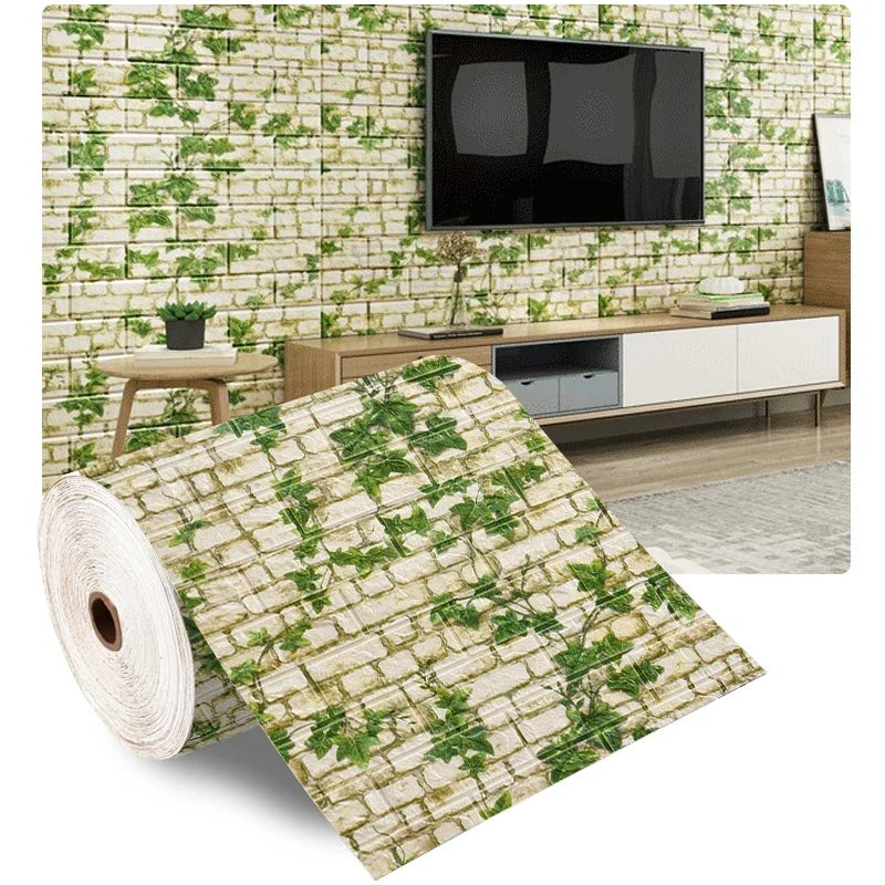 70cmx1/5/10m 3D Wallpaper Decoration