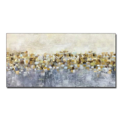Palette Knife Tree Oil Painting on Canvas