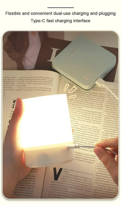 Dimmable Touch LED Bedside Night Lamp
