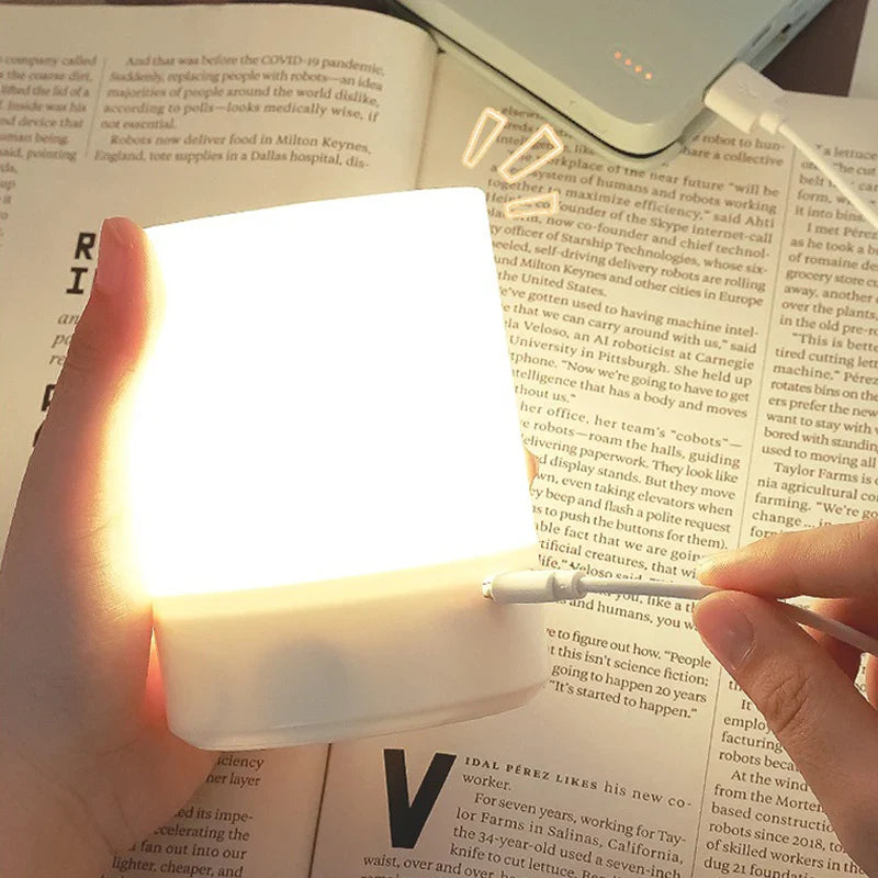 Dimmable Touch LED Bedside Night Lamp