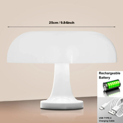 Mushroom table lamp