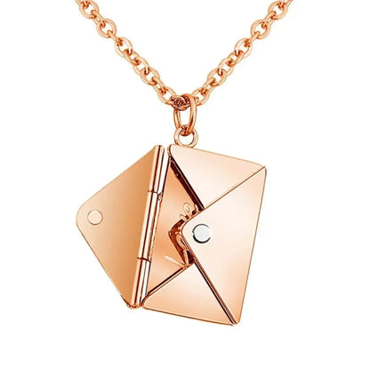 Love Letter Envelope Pendant Necklace