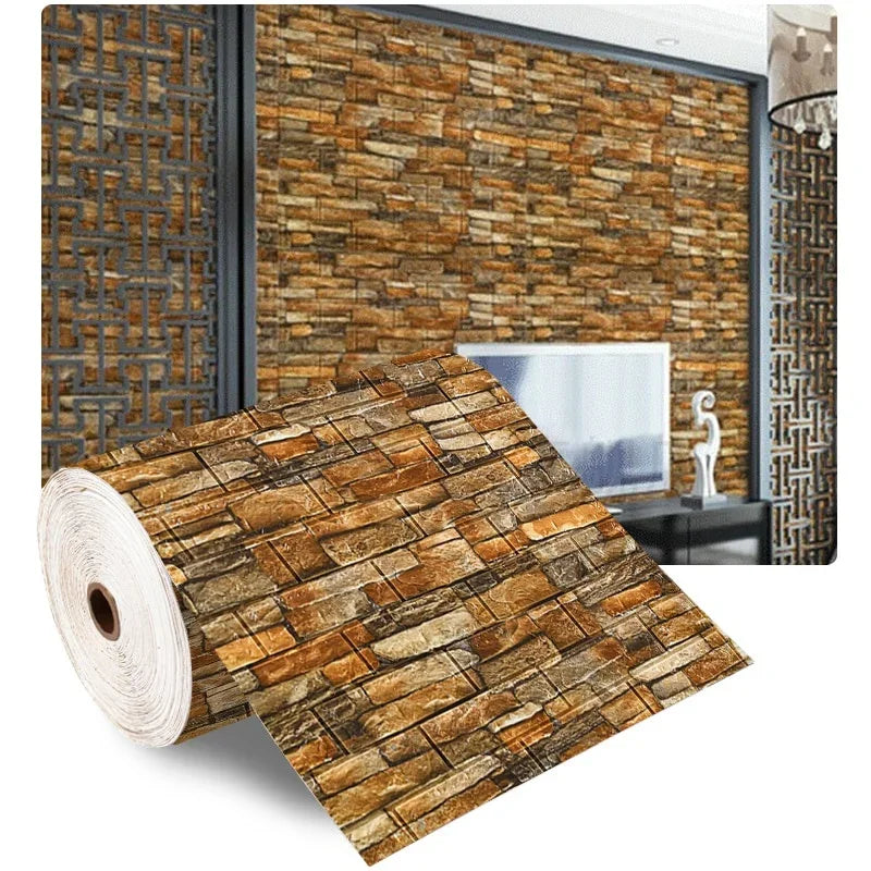 70cmx1/5/10m 3D Wallpaper Decoration