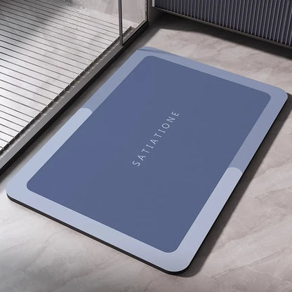 Quick Dry Bathroom Absorbent Anti Slip Floor Mat