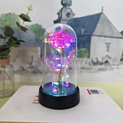 LED Eternal Rose Flower Gift – Romantic Décor